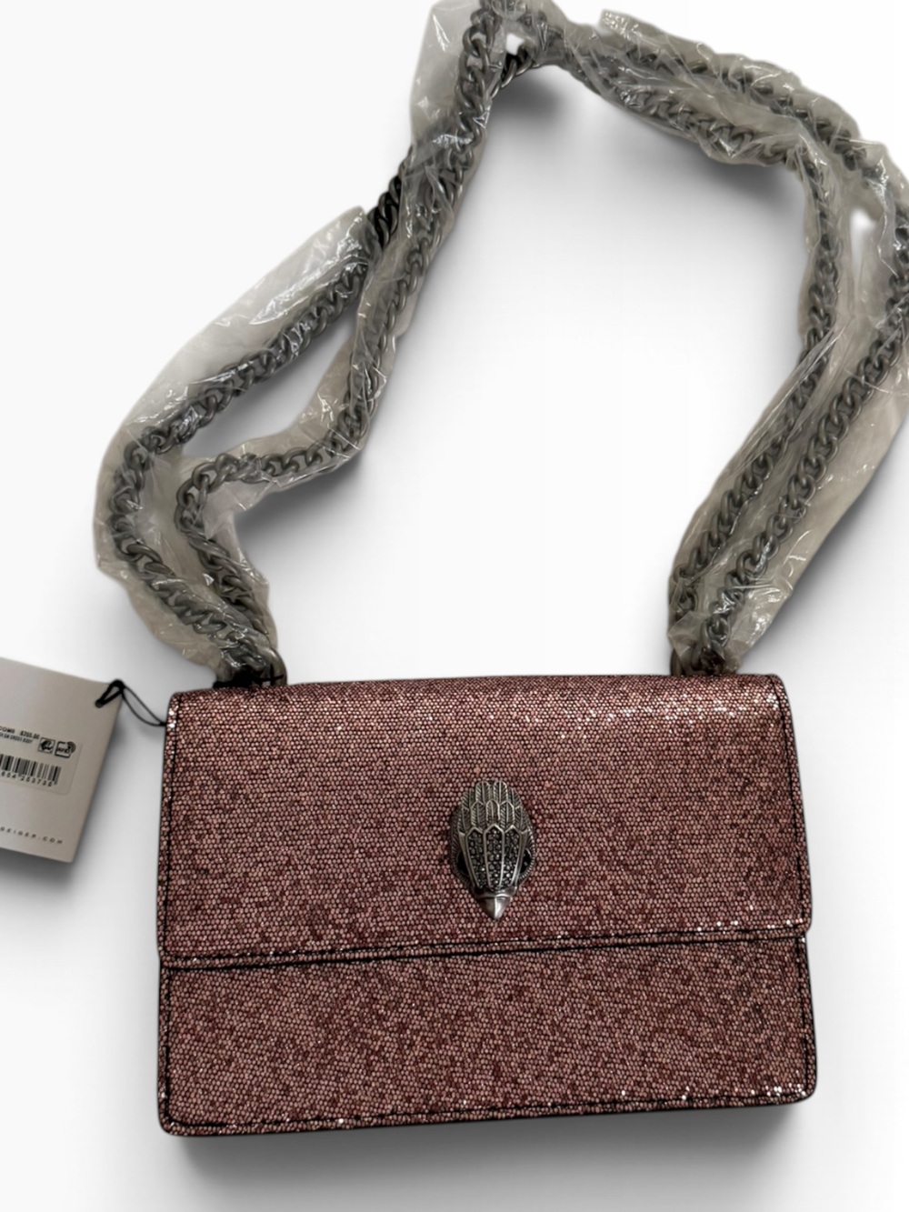 Kurt Geiger Pink Comb Shoreditch Crossbody bag